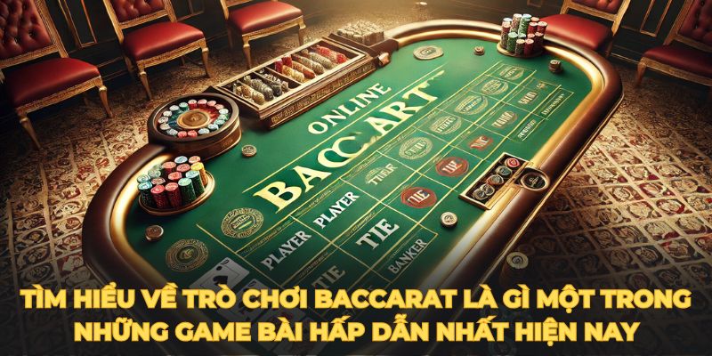 Tìm hiểu về trò chơi Baccarat là gì một trong những game bài hấp dẫn nhất hiện nay.